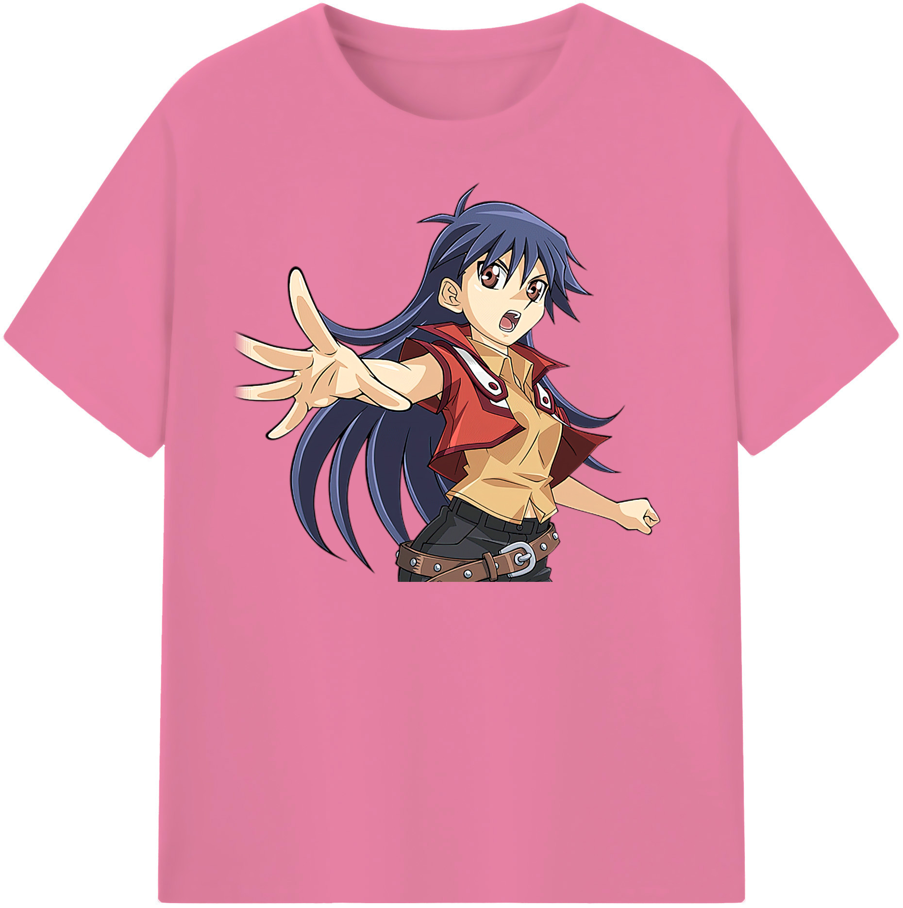 （画像用） 遊☆戯☆王 Yu-Gi-Oh! 綿100％半袖Tシャツ（フロントプリント）